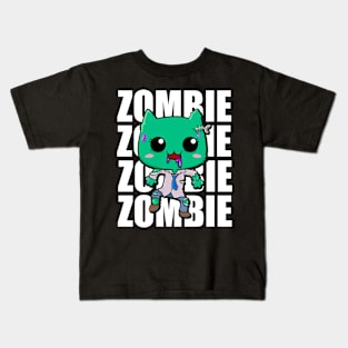 Zombie Halloween Kids T-Shirt